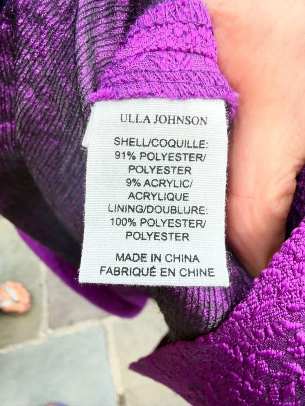 Ulla Johnson stunning purple